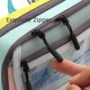 New Large Capacity Pencil Case Multifunctional Usage Candy Color Flip Cover Storage Bag School Office Supplies Pencil Bag
