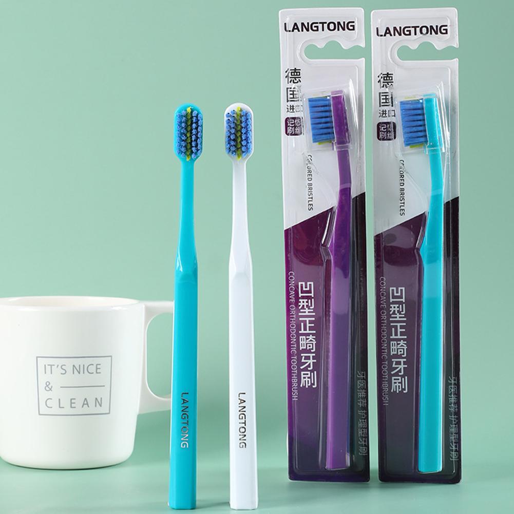 Clean Orthodontic Braces Orthodontic Toothbrushes Dental Tooth Brush Bristle Toothbrush Oral Health Care Cleaning Toothbrush