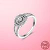 925 Silver Stackable Infinite Heart Daisy Flower Ring for Women Original Silver 925 Rings Brand Jewelry Gift