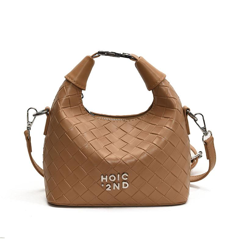 New Niche Design Popular Woven Bag Portable Shoulder Messenger Trendy Women's Bag