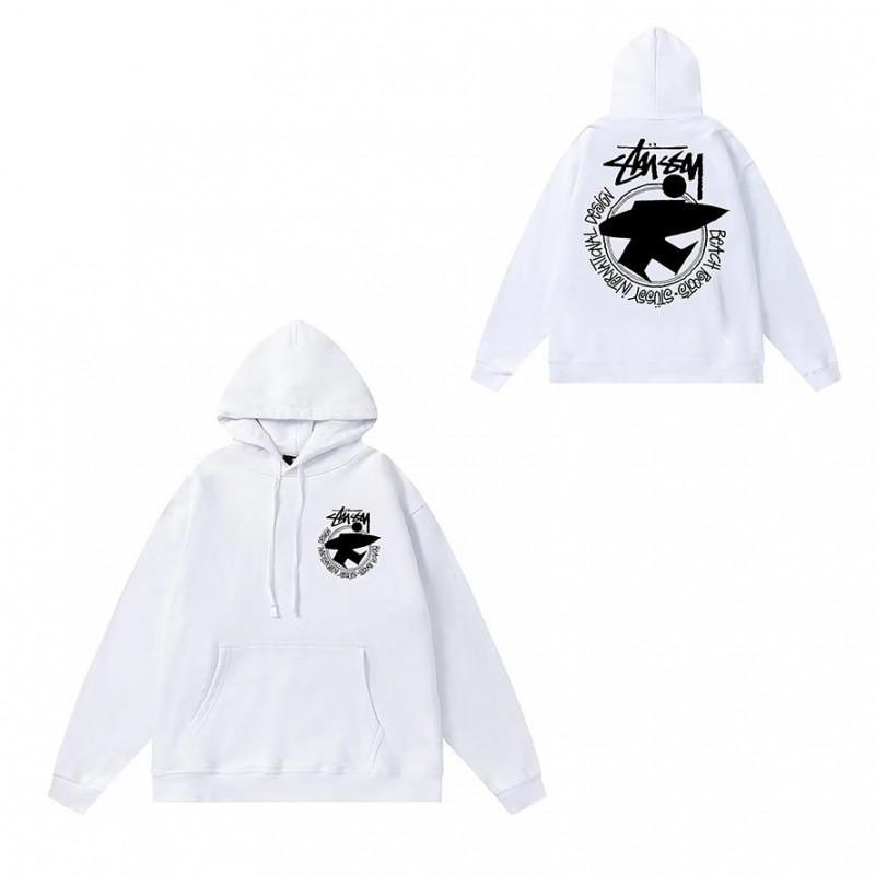 Mens Oversized Hooded Sweatshirt With Letter Print Heavyweight Cotton Winter Streetwear Style