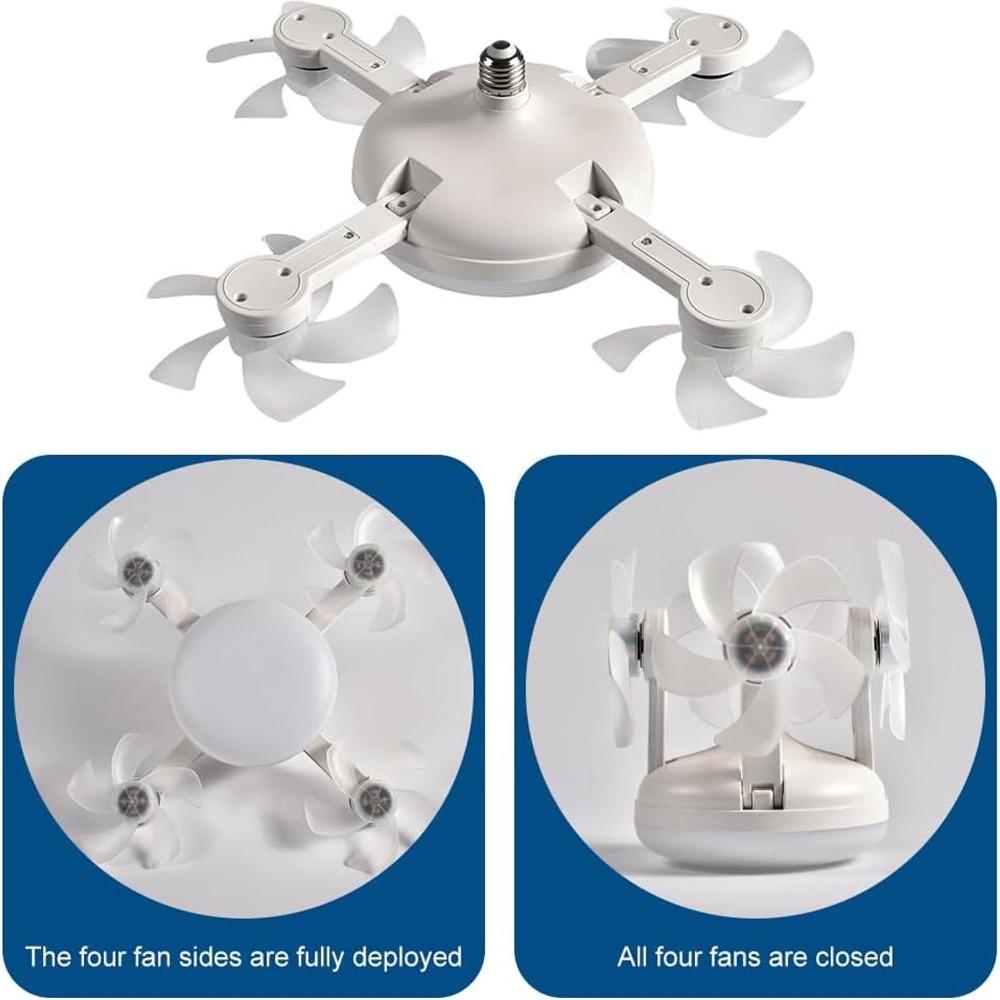 with Remote Control Ceiling Fan Light 3 Speeds Fan Plug in Ceiling Fan  Kitchen