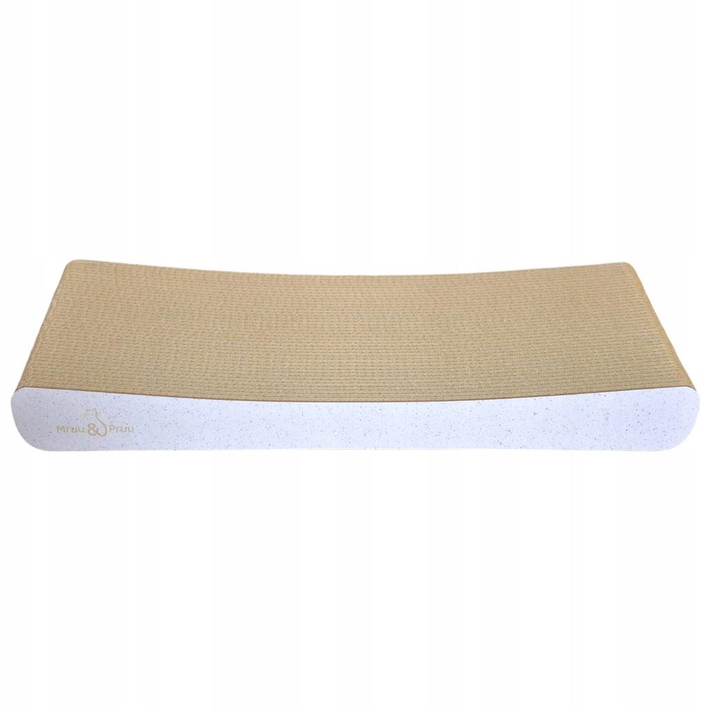 Sigma cat scratching post | white | 58x6.6x24 cm | MruuPruu