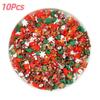 10/30Pcs New Cute Christmas Series Flat Back Resin Cabochons For DIY Jewelry Craft Scrapbooking Decoration Accessorie
