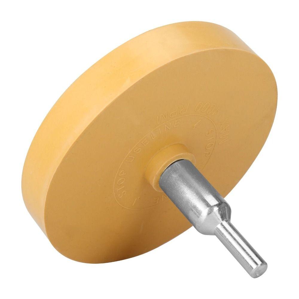 Schleiffläche Gummi-Rad Klebstoffentferner Radierer Textur Polierwerkzeuge Autozubehör