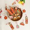 Decorative New Year's Blessing Pendant Chinese Style Lunar New Year Hanging Ornament  Wedding
