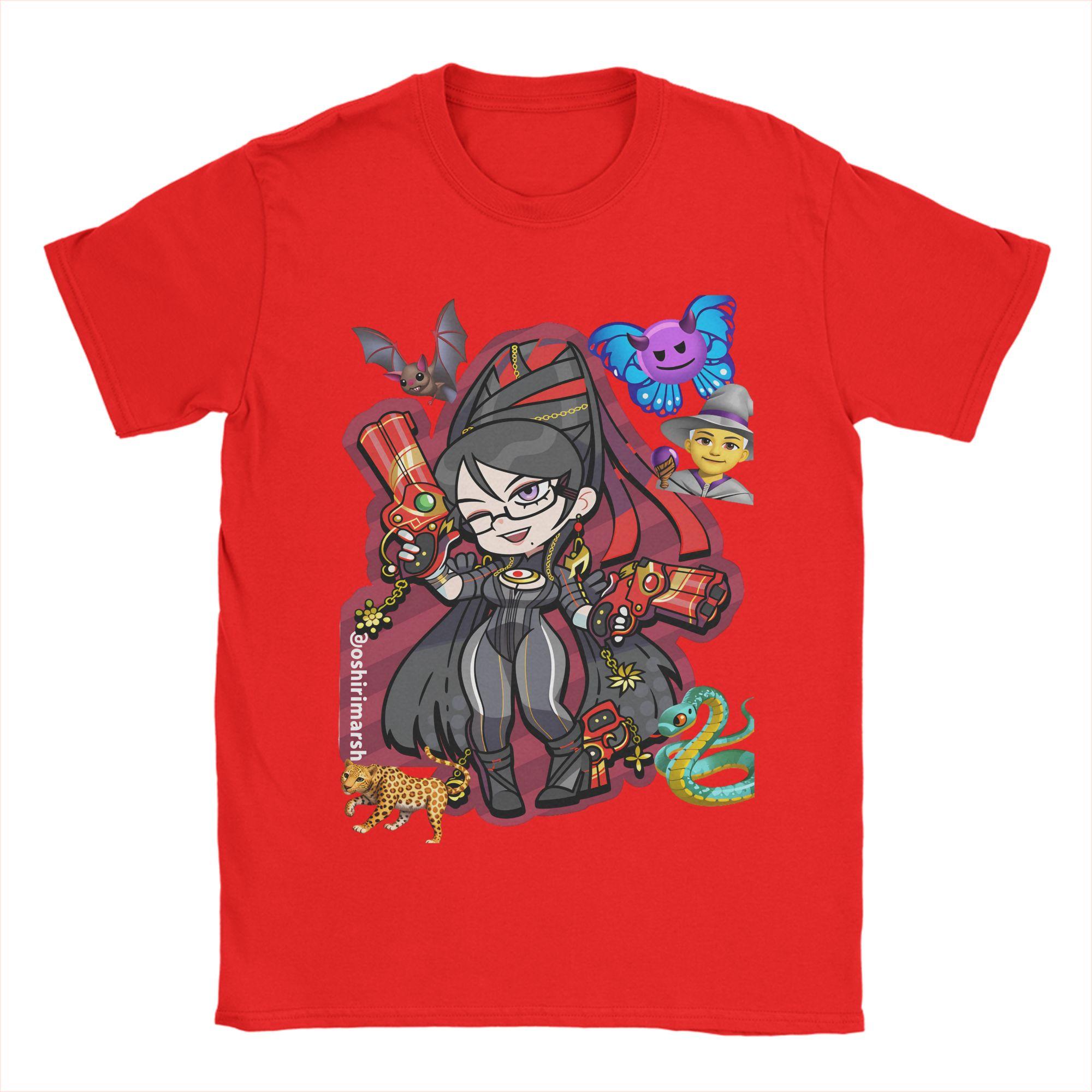 

Harajuku T Shirt Bayonetta Beloved 100 Cotton TShirts Trending Tshirt for Adult Summer Awesome Casual Short Sleeve Tops S