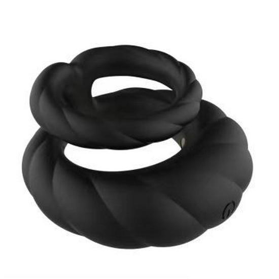 Remote Control Double Ring Vibrator with Multi-Frequency for Couples.