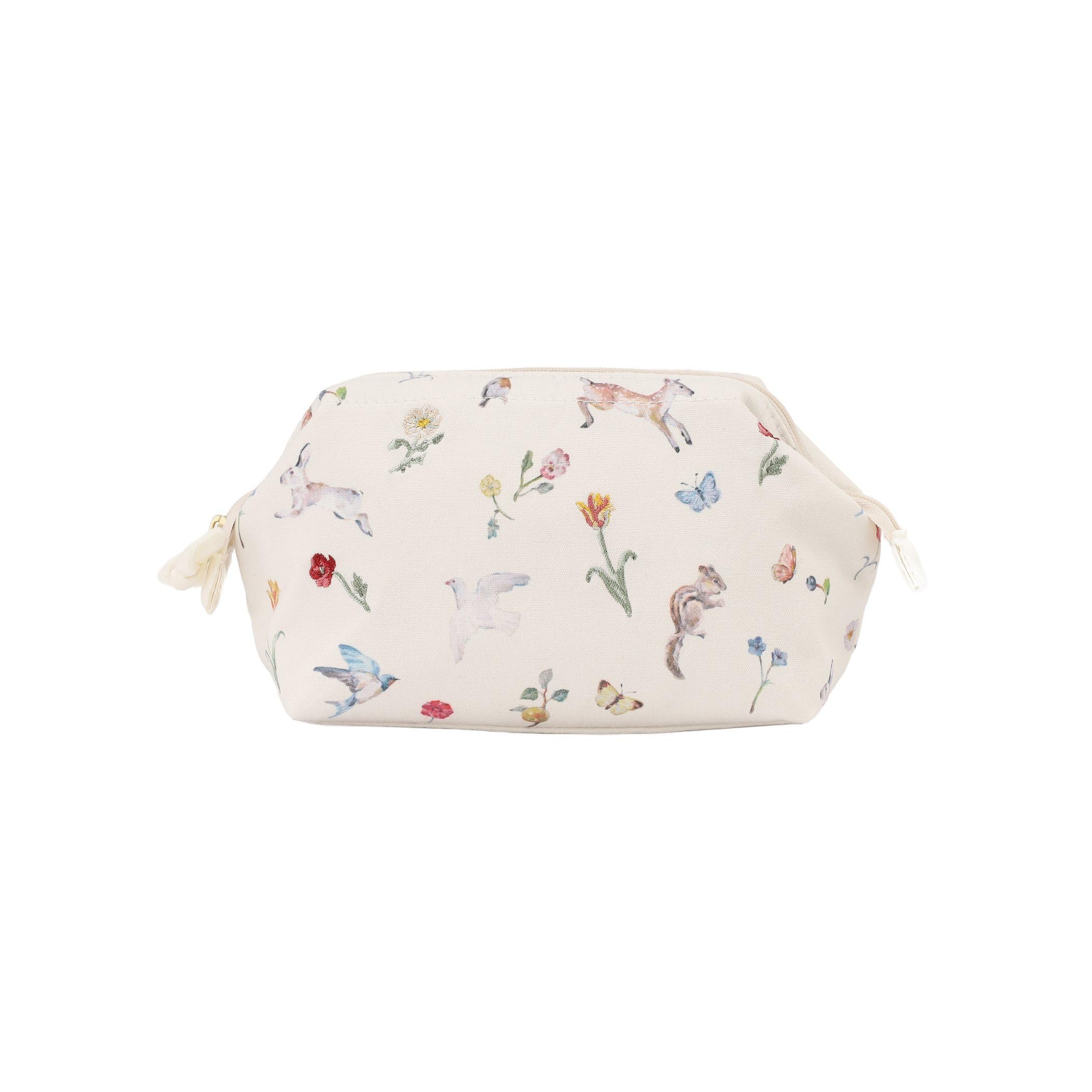 Afternoon Tea Living JR52 Wire Pouch (Shojima Ayune, White)