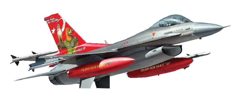 

Kinetic 1/48 Turkish Air Force F-16C Falcon Plastic Model Kit KNE48069