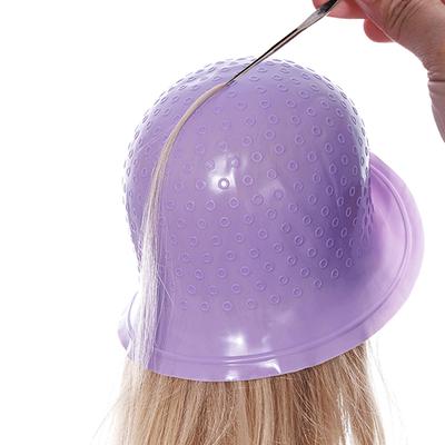 Gorro para Mechas Reutilizable de Silicona Gorro para Mechas Gorros Pull Through para Teñir el Cabello Gorro para Frosting con Gancho