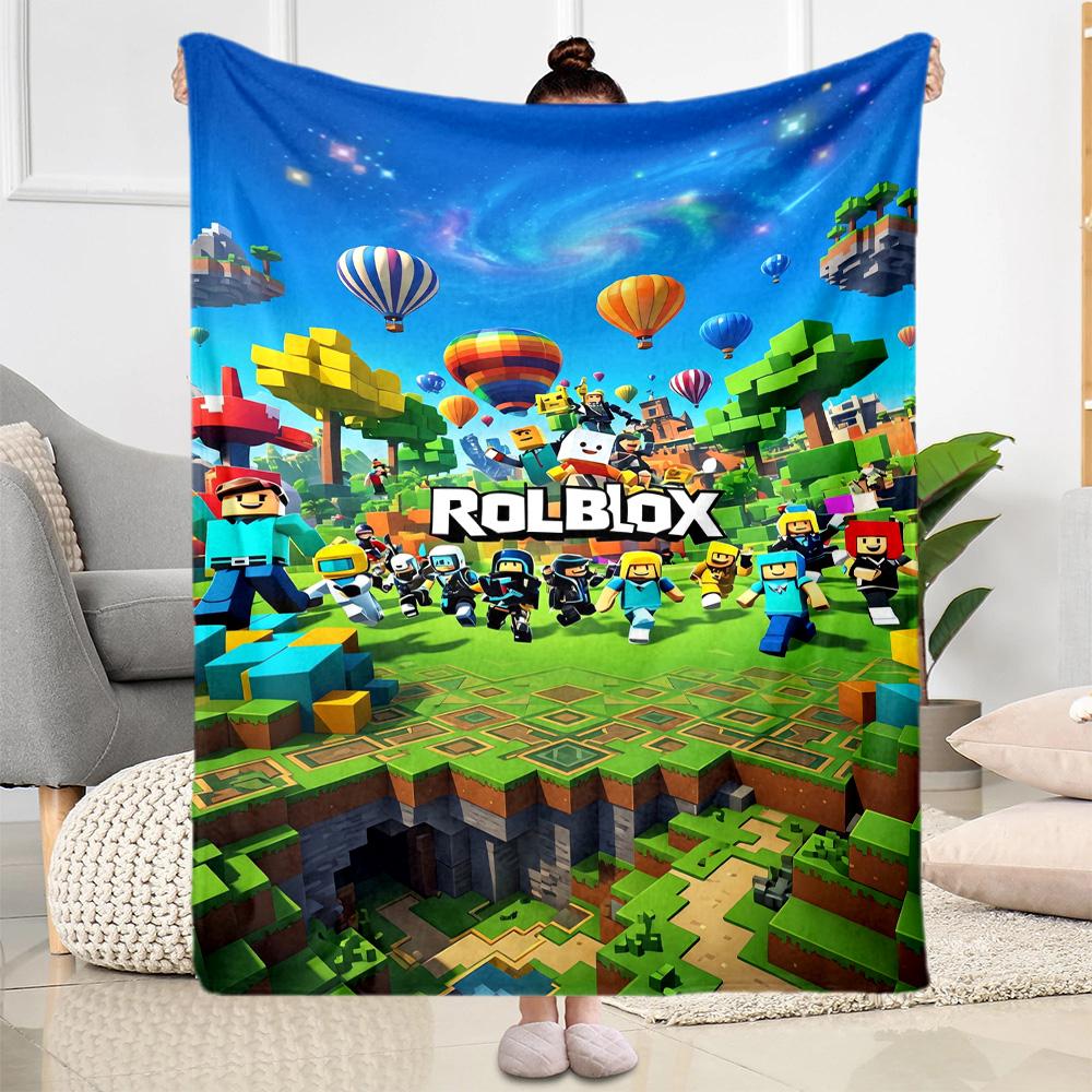 Roblox 54 Blanket Soft & Cozy Suitable for Sofa Bedding Office Four Seasons Universal Modern Gifts For Family Or Friends