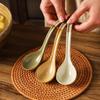 Glazed Ceramic Japanese Style Soup Spoon