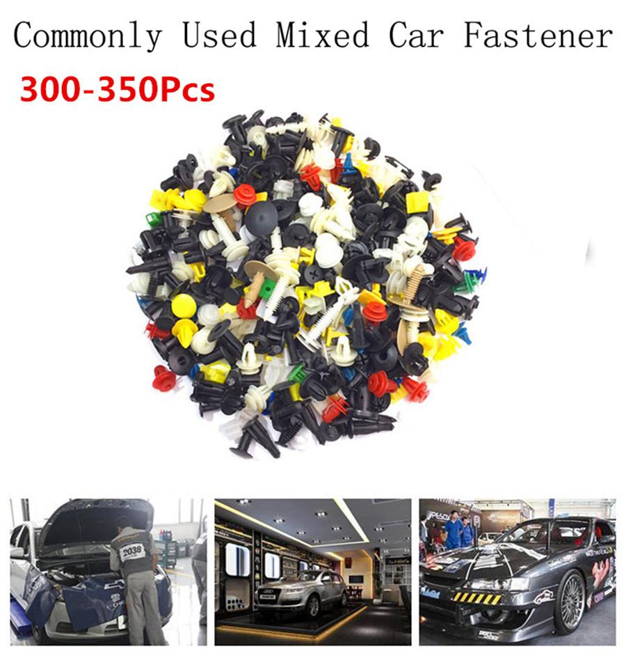 300x Mixed Car Bumper Retainer Fastener Rivet Clips Door Panel Fender Liner Clip
