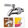 Bar Tools Faucet 12mm Aperture 304 Stainless Steel 8*6cm Drinks Dispenser Tap For Beverage Juice Replacement Part Druable