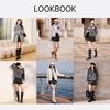 Xiangying Women's Faux Wool High-Waisted Wide-Leg Shorts