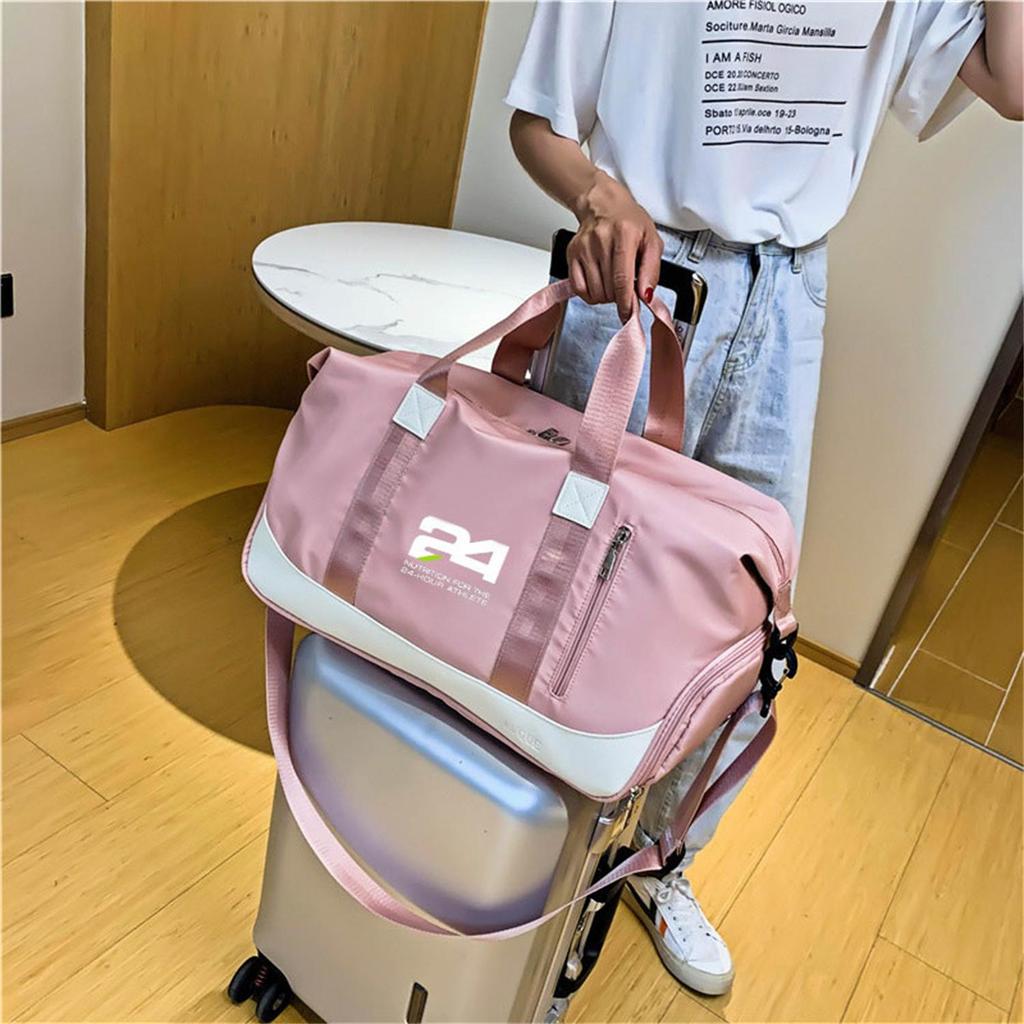 24 Hour Bodybuilding Travel Yoga Bag Inclined Shoulder Bag Luggage Multifunctional Dry Wet Separation Hand Natatorium 24 LOGO