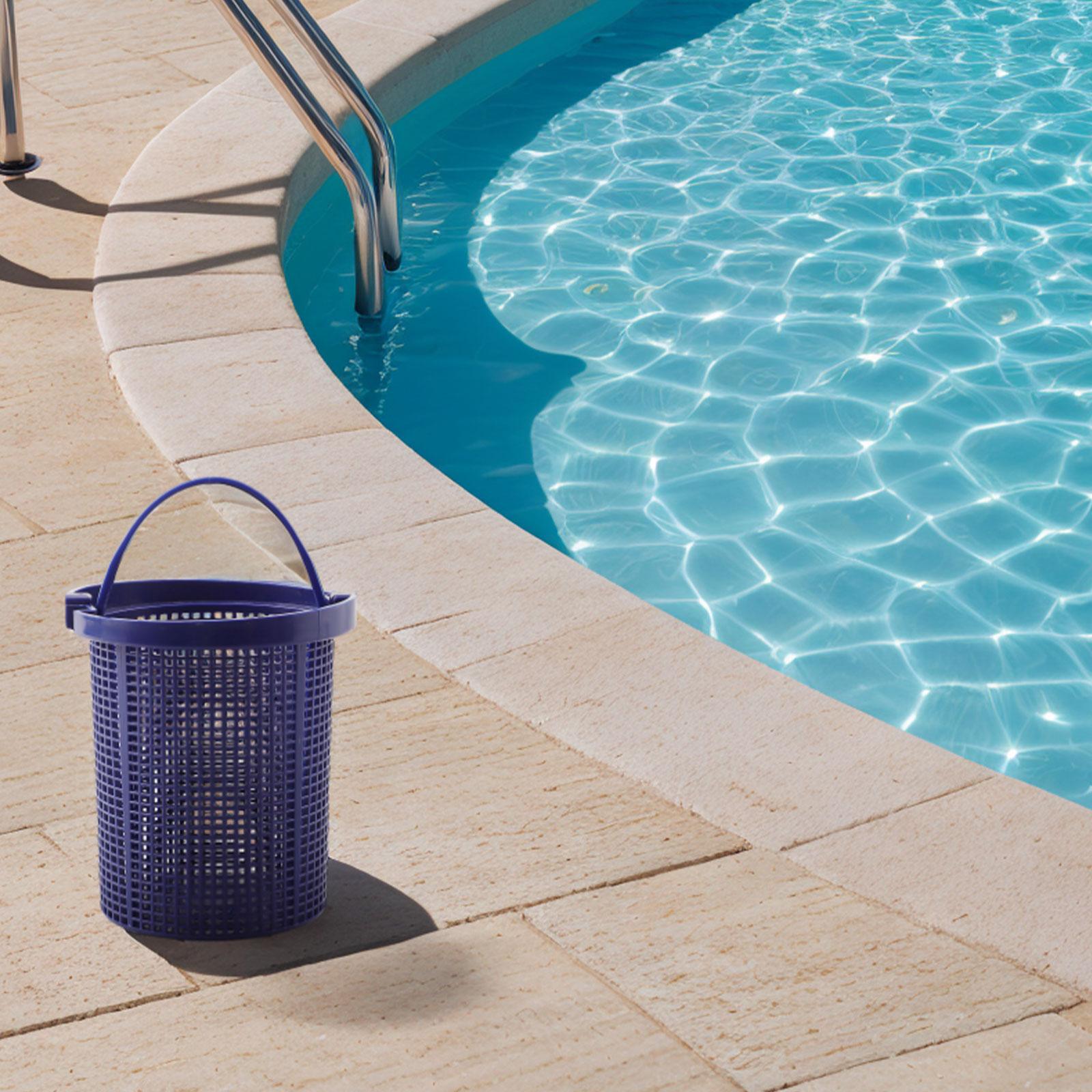 

Pool Strainer Basket with Handle for DuraGlass II and For MaxiGlass Pump Replacement C10833P Part to Trap Dirt and Debris China Mainland