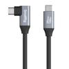 SmallRig To Data Transfer Cable Curved 20Gbps Data PD 100W Fast Charging for 4790 USB-C USB-C (Straight Head, Head, 35cm) High-Speed Transfer,