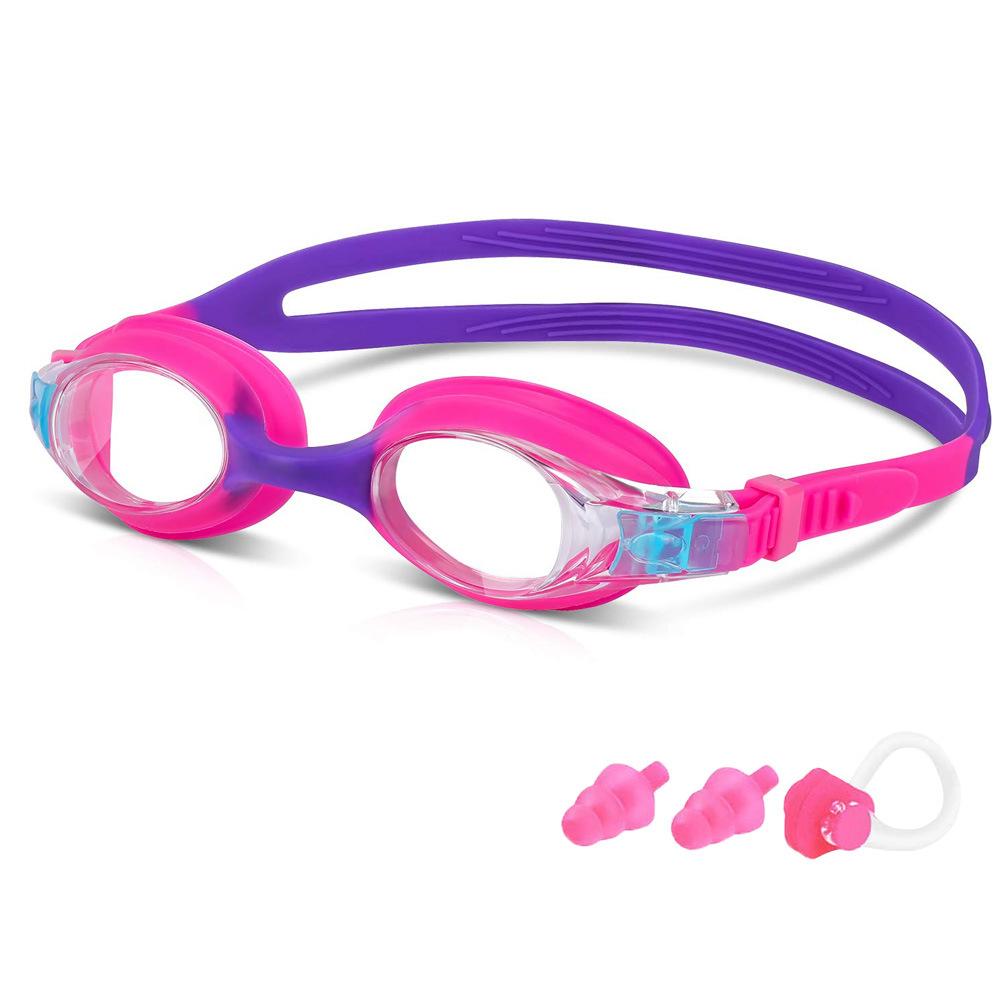 Children's Swimming Goggles High Definition Waterproof and Anti-fog Swimming Glasses Silicone