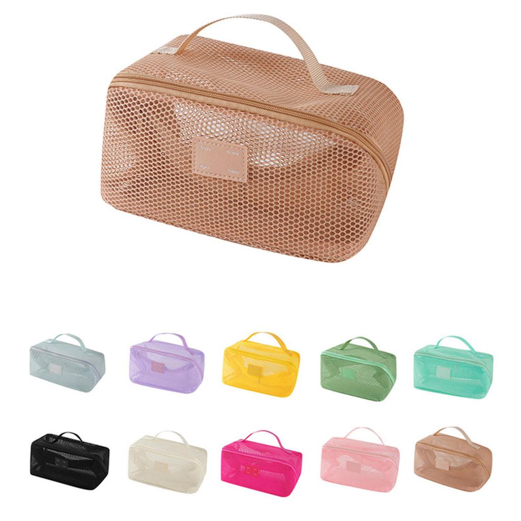 Makeup Organizer Female Toiletry Kit  Make Up Case Storage Pouch Vanity Storage  Cosmetic Bag  Organizer Bag For Travel Zip