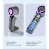 Portable Handheld Fan Turbo High Speed Cooling Mini Fan Digital Display Cold Air for Makeup Travel Camping Outdoor Use Gifts