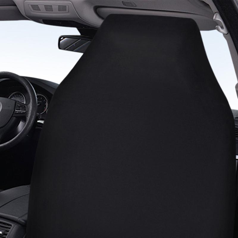 Car Sweat and Non Slip 2 Mushroom Seat Covers Seat Covers Pet Clean Suitable for SUVs Sedans Trucks Seats Black