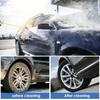 Hochdruck-Reinigungssprühlanze mit zwei Düsen - Vielseitiger Gartenschlauchaufsatz für effiziente Auto- und Hofreinigung, aus Aluminiumlegierung