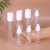 100/120/150ml Travel-Sized Refillable Pump Bottles – Press-Type Dispensers for Lotion, Emulsion, and Cosmetic Storage