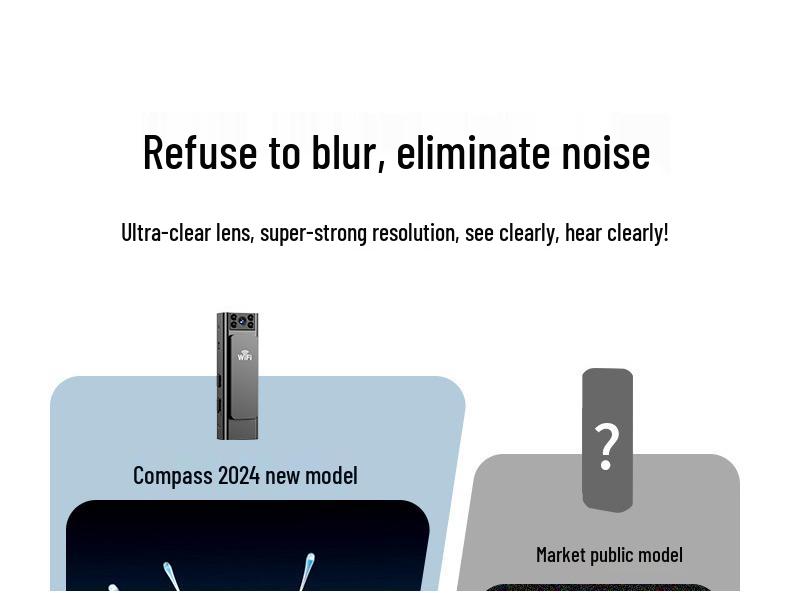 HD Anti-Shake Digital Sports Camera with Audio/Video Recording & Smartphone Remote Control