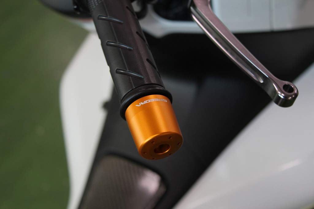 Speedra SSK Aluminum Bar End Type B Color: Matte Red YAMAHA XMAX