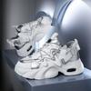 Outdoor Men Casual Sneakers Designer Thick Bottom Walking Footwear Breathable Sport Shoes Lightweight Anti Slip Athletic Shoes