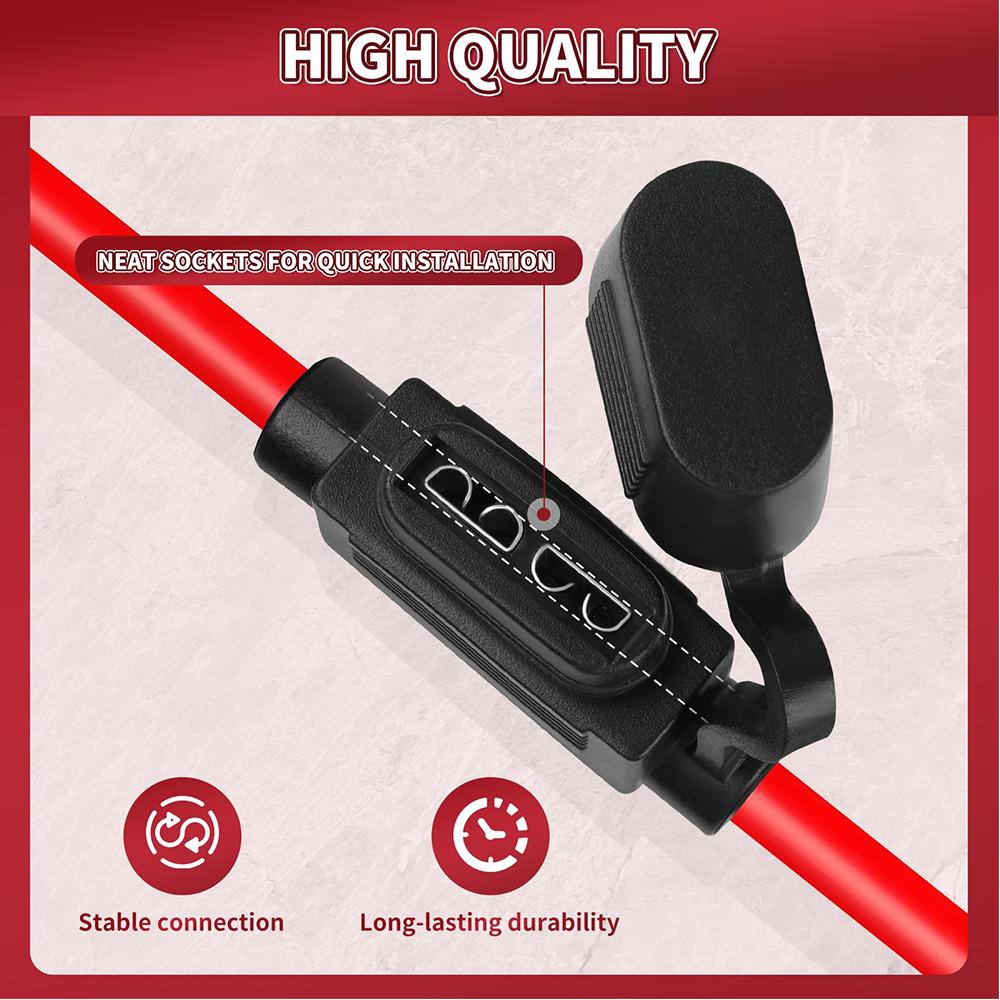 5/10Pcs Car Mini Waterproof Fuse Box Blade Type In Line Fuse Holder Power Socket 18AWG for 2V 30A Car Motorcycles Car Fuse Box