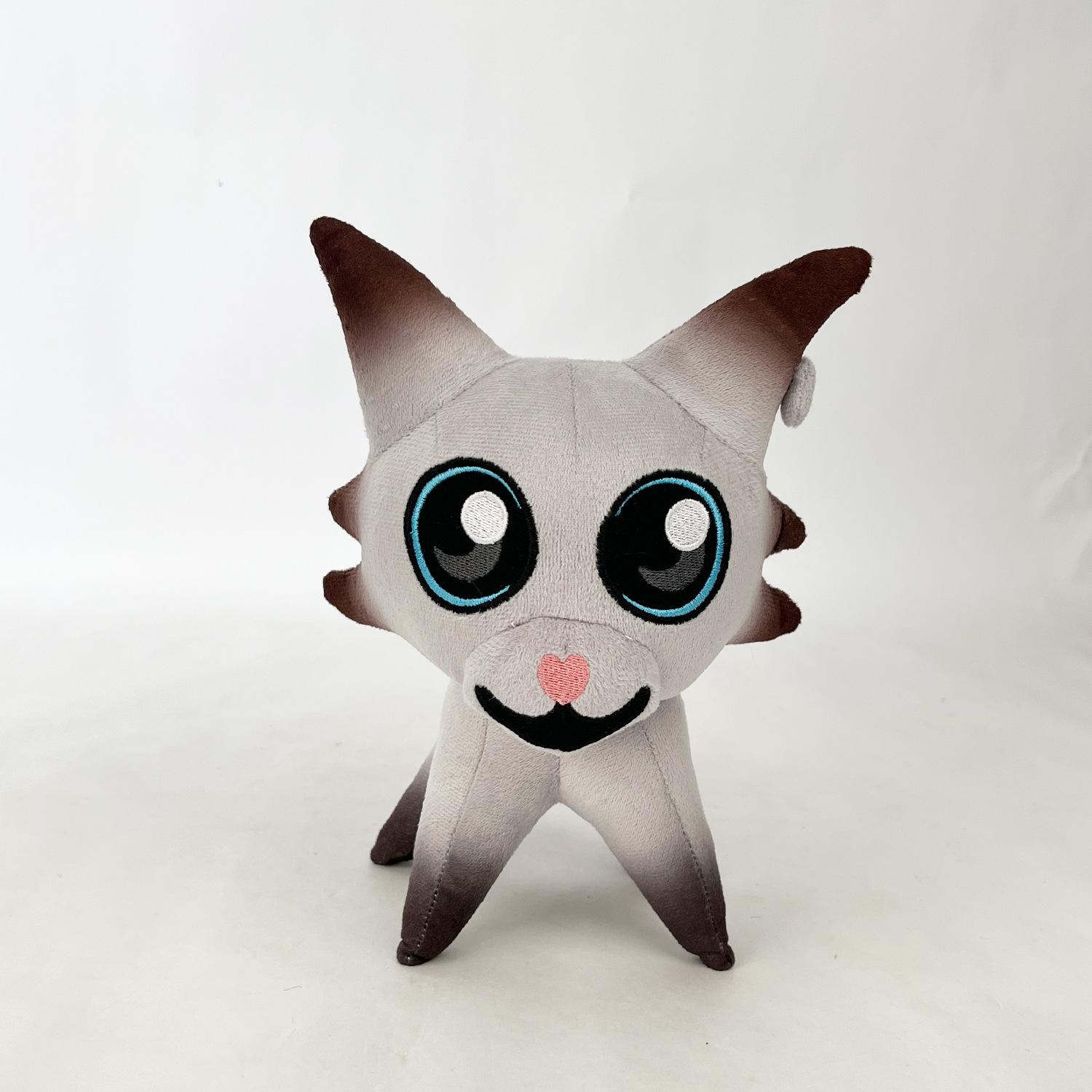 

Новый продукт Garn47 The Car Plush Game Peripheral Grey Cat Cat Plush Toy Doll