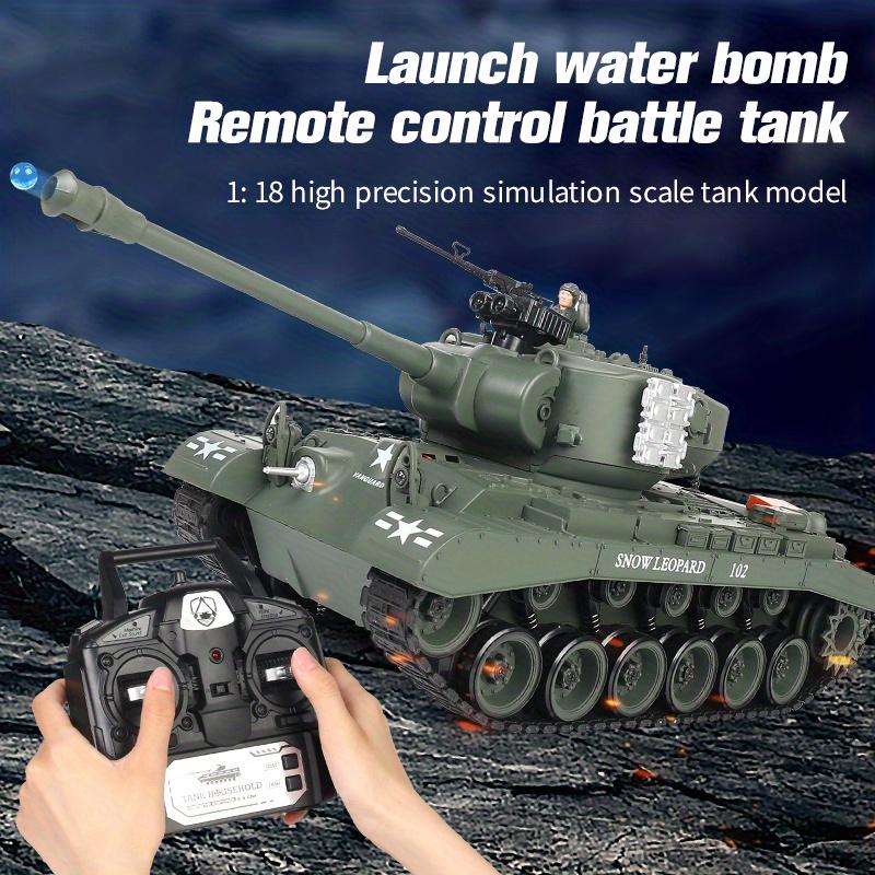 

Пульт дистанционного управления 1/18 2,4G Американский M26 Pan Xing Пульт дистанционного управления Военная игрушка-симулятор для мальчиков Игрушка на гусеничном ходу Боевая машина с двойными пулями для тяжелых