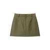 PEACEBIRD High-Waist Casual Short Skirt ABGEG1544