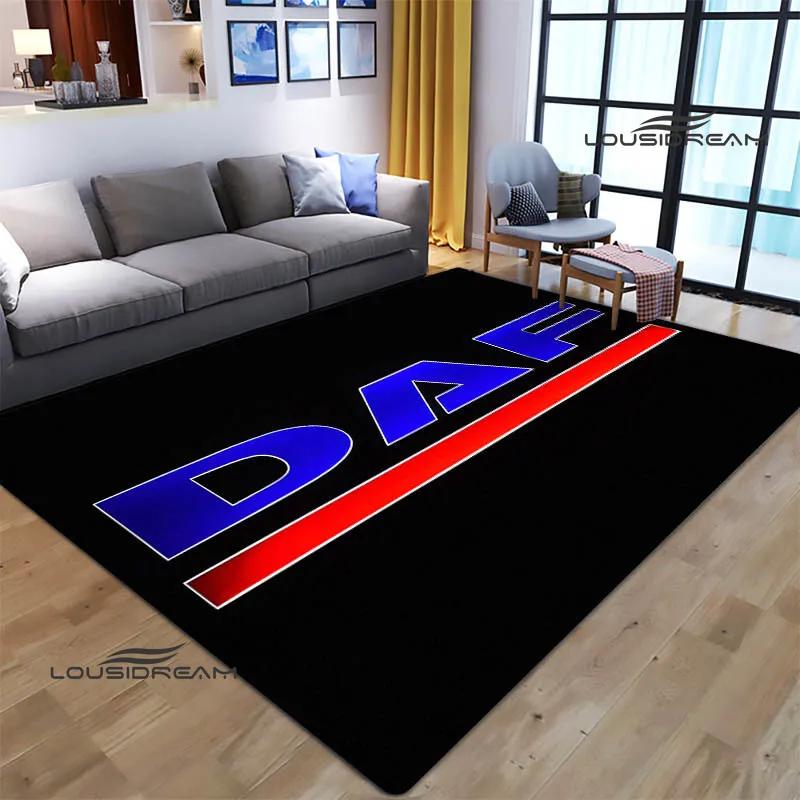 truck Retro printed carpet Living room bedroom carpet non-slip carpets Yoga mat Outdoor carpet kawaii rug