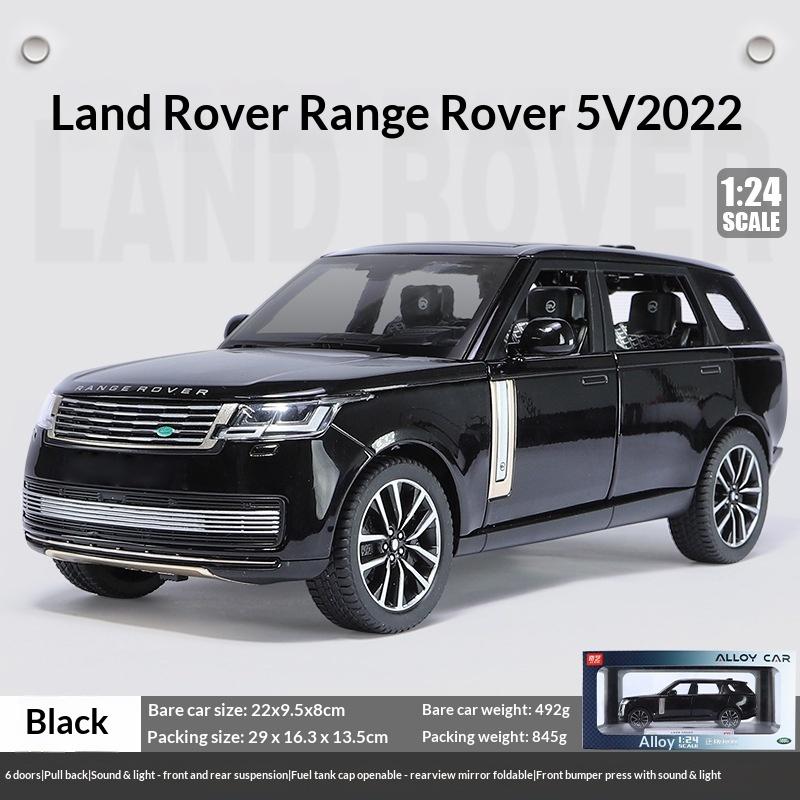 1:24 Sv2022 Suv Alloy Model Car Toy Diecasts Casting Car Toys For Children Vehicle Openable Parts 4-Wheel Suspension Decoration