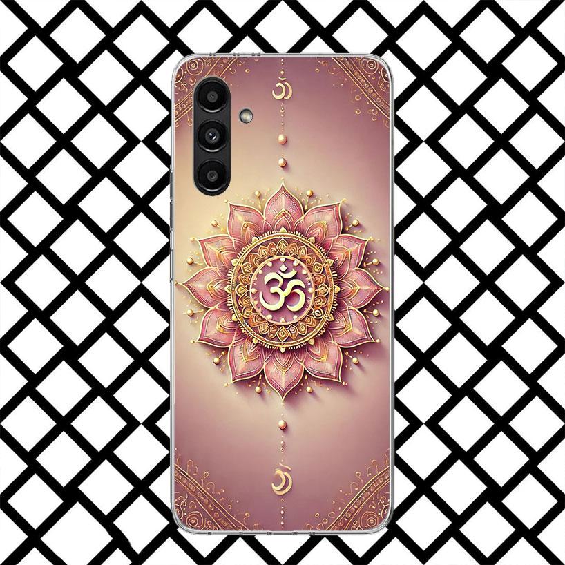 Mandala Chakra Insist Yoga Phone Case for Samsung Galaxy A17 A37 A57 A16 A26 A36 A56 A15 A25 A35 A55 A14 A24 A34 A54 A13 A23 A33