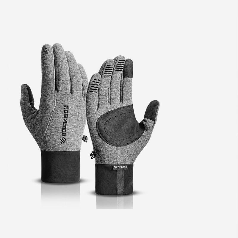 

Зимние перчатки для женщин и мужчин, лыжные перчатки, вкладыши, теплый сенсорный экран, идеально подходят для езды на велосипеде, бега, вождения, пеших прогулок, прогулок, отправки текстовых сообщений, работы в морозильной камере XL серый