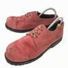 Underground Suede Leather Cap Toe Low Boots [25.0/Reddish Brown] UK Vintage(USED)