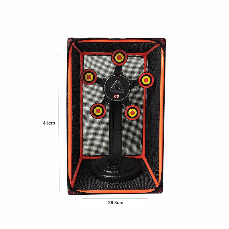 Ziele für Nerf Guns Auto-Reset Elektrische Schießscheibe Zubehör Kinder Sound Licht Schießspielzeug Hohe Präzision Punktzählung