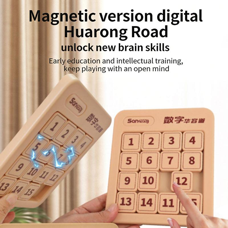 Children'S Digital Huarong Road Math Educational Toys Logic Thinking Training Toys For School Students