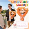 Bouquet Gift Festival Party Bouquet Gift, Yarn Crochet Bouquet, Date Gift, Easter Gift