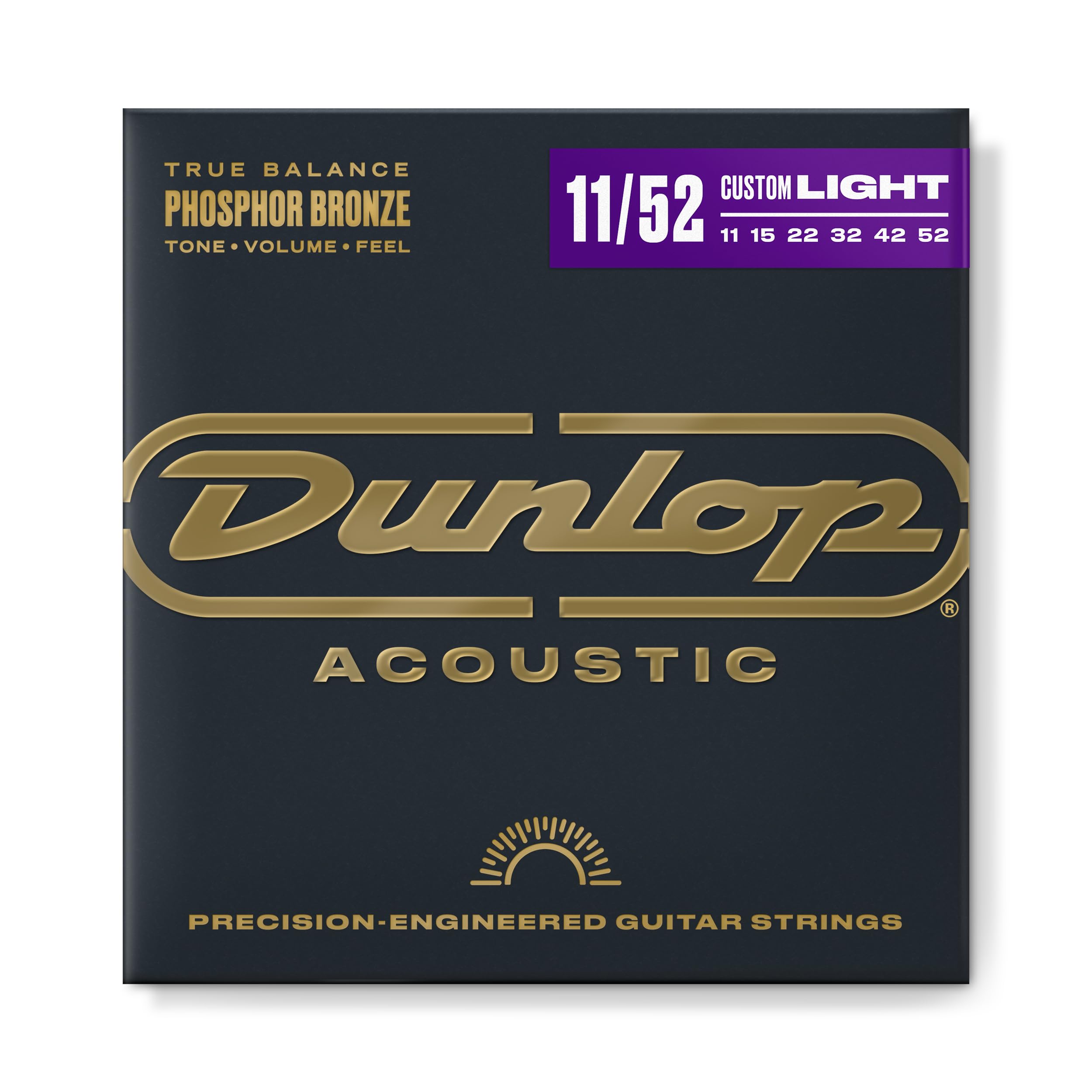 

Dunlop Acoustic Guitar Strings, Medium Light, DAP1152