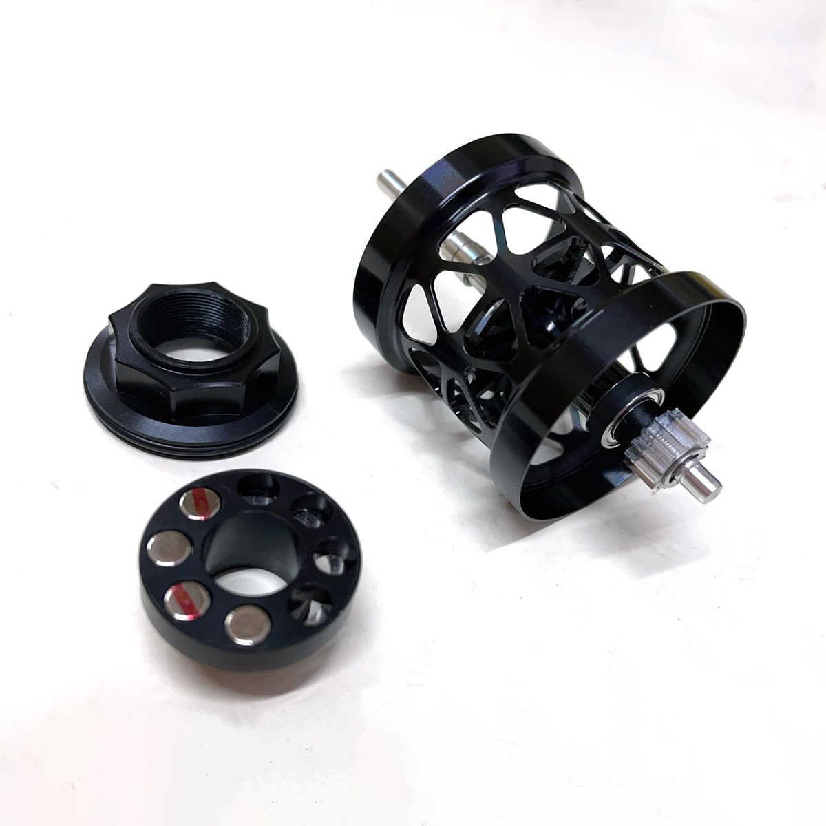 

Прочная легкая шпуля Магнитная тормозная система Набор для серии BC42 TRY-ANGLE & (ЧЕРНЫЙ, (новый)) чёрный