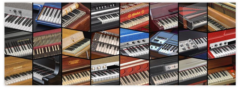 SPECTRASONICS Keyscape [Regular Import] A Huge Virtual Instrument That Collects Many Collectible Keyboard Instruments.