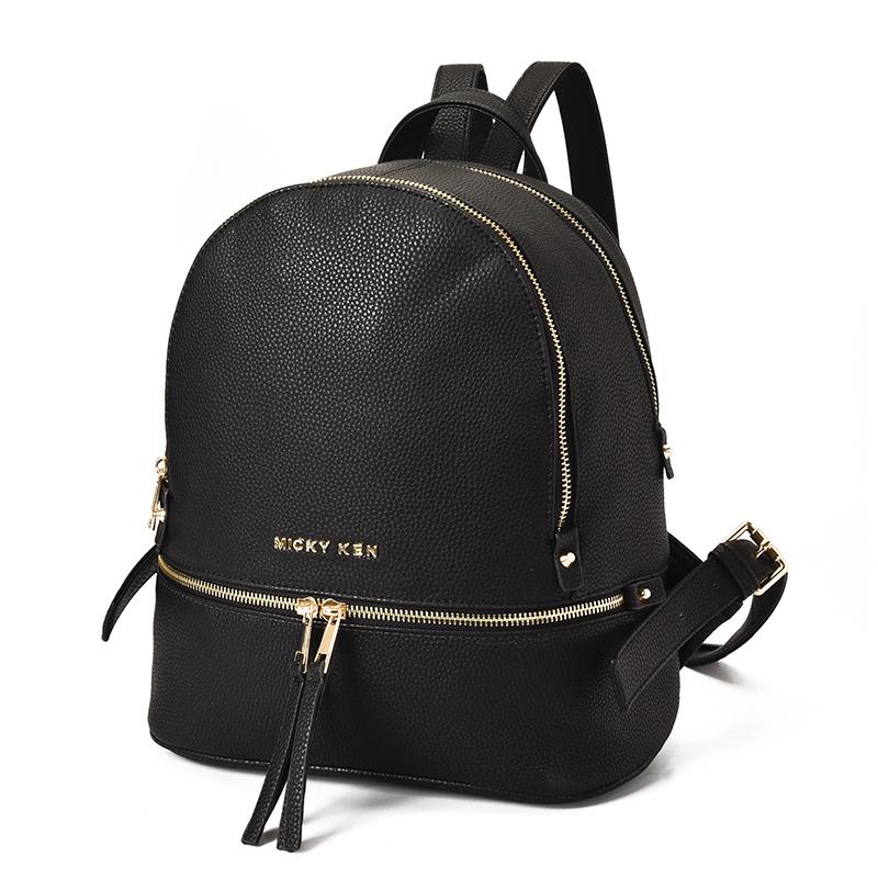 Fashion New Women s PU Leather Backpack Casual Backpack