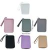 Silicone Travel Makeup Bag Cosmetic Organizer Waterproof Toiletry Pouch with Practical Zippered for Women and Girls