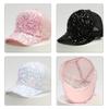 Outdoor Mesh Hat Adult Full Sequins Baseball Caps for Teen Travel Camping